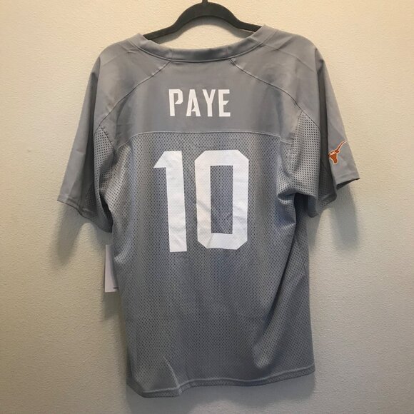 Nike Texas Longhorns Unisex Sports Football Jersey Paye #10 Size‎ M Athletic - Picture 4 of 9